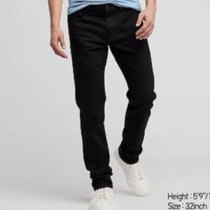 Men’s black jeans